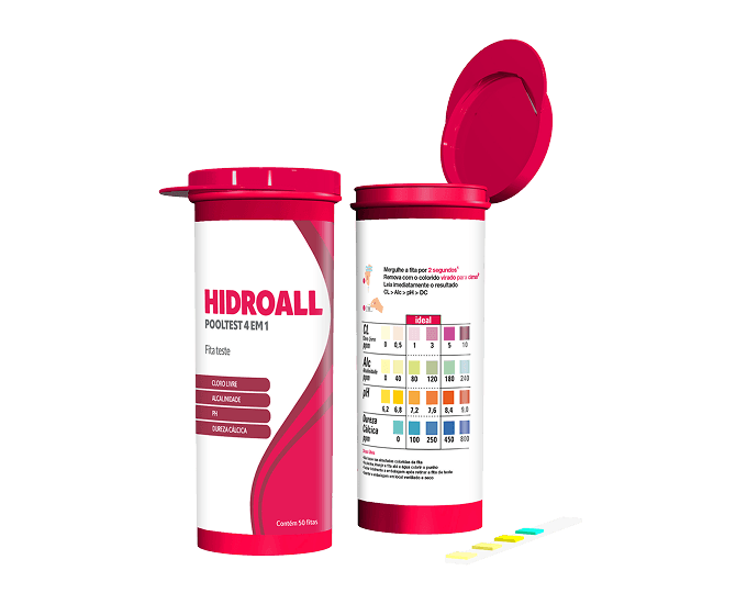 Fita PoolTest 4 em 1